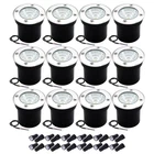 12PACK Well Led Low Voltage Landscape Lights, Outdoor In Ground ... New. Price: $131.97.