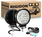 Rigidon 2PCS 36W Led Fog Lights With Wire HARNESS,4INCH White Amber Combo Spot New. Price: $18.36.