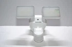 Heathzenith Led Motion Sensor Outdoor Wall Lamp White Dual Head Security Light Open. Price: $19.49.