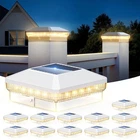 Letmy 12 Pack Solar Post Cap Lights Outdoor, 40 Brighter Leds 4X4 Fence ... New. Price: $101.49.