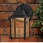 3-MAXXIMA White Led Porch Wall Garage Lantern Outdoor Light Dusk Dawn Sensor New. Price: $115.00.