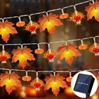 Mosoan Solar Thanksgiving Decorations Fall Garland With Enlarge Turkey Lights... New. Price: $31.11.