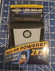 Bunker Hill Security Led Solar Wall Mount Motion Activated Light New. Price: $11.80.