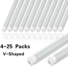 5FT Led Tube Garage Lights T8 45W Shop Fixtures Ceiling Wall Lamps 5' New. Price: $76.61.