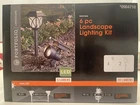 Portfolio Landscape 6 Pc Solar Path & Flood Light Kit. 5 Lumens Color Black New. Price: $29.99.