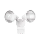 Par 180-DEGREE White Motion Activated Wired Outdoor 2-HEAD Dusk-to-dawn Security Open. Price: $29.86.