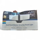 Feit Electric 48-WATT Motion-sensing Led Bronze Security Dual-head Flood Light Open. Price: $50.00.