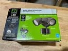 Eti 240 Degree Led Motion Sensor Light Outdoor Bronze Twin Head Flood Security New. Price: $57.85.