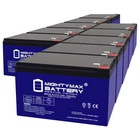 Mighty Max 12V 15AH Gel F2 Replaces Dcc Shoprider Traveler Patriot - 10 Pack New. Price: $349.99.