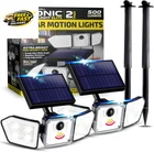 Bionic Flood 2 Pk Solar Lights Outdoor Waterproof, Ultra Bright 89 New. Price: $34.17.