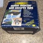 Intelectron Motion Detector With Security Light Model Bc 858K New Box!. Price: $22.99.