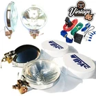 Classic Car Chrome Spot Lights Driving Lamps + Covers & 12V Relay Wiring Kit New. Price: $94.12.