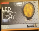 Buyers Products 1492116 4.5 Inch Led Flood Light Salt Amber (12-24V) New. Price: $58.00.
