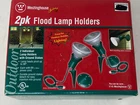Westinghouse 2 Pack Flood Lamp Holders Holiday Lighting Ground Stakes New. Price: $33.49.