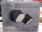 Lutec 35W 2500LM Led Head Security Lights With Sensors Motion Nob Open. Price: $24.99.
