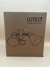 New Lutec 1800LM Led Motion Sensor Outdoor Light Dual Head Security 3000K Open. Price: $29.39.