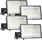 110W Led Flood Lights, 6500K Daylight White, Waterproof Security 4 Pack New. Price: $82.99.