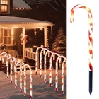 Joiedomi 12 Pcs Christmas Candy Cane Pathway Markers Inch, Warm Light New. Price: $58.13.
