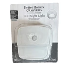 Better Homes & Gardens Led Night Light White Dusk To Dawn Motion Sensor Open. Price: $11.00.