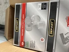 Defiant Motion Sensor Led Flood White Outdoor 180 2-LIGHT Wall Mounted New. Price: $25.00.