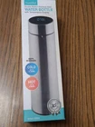 Nuvo Med Double Walled Stainless Steel Water Bottle With Temperature Display New. Price: $19.95.
