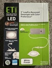 Eti Lighting 3 In. Canless Integrated Led Recessed Trim New. Price: $19.99.
