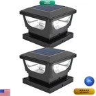 Sumaote Solar Cap Lights For 3X3 Metal Posts 4X4 Wood Vinyl Fence 2 Pack - New. Price: $47.98.