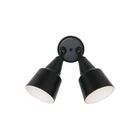 Generation Lighting 2-LIGHT Black Outdoor Piedmont Swivel Flood Open. Price: $31.50.