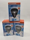 X Sylvania Dimmable Flood Light Replaces 50W LED7PAR20DIM850FL4013YGLWRP New. Price: $19.99.