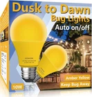 Gonhom Dusk Dawn Bug Light OUTDOOR,2 Pack Amber Bulb,auto On/o New. Price: $26.99.