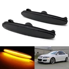 Smoked Lens Amber Full Led Front Fender Side Marker Lights For 2003-2008 Mazda 6 New. Price: $35.09.