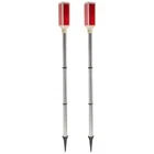 Uonlytech 2PCS Solar Warning Landscape Lighting 77X4CM, Silver,black,red New. Price: $28.74.
