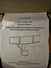 Lutec Led Flood Light 72W 7500LM Motion Sensor IP65 Outdoor Waterproof Black Open. Price: $25.00.