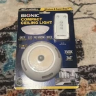 Bell+howell Bionic Compact Ceiling Light W/ Remote Control New. Price: $14.99.