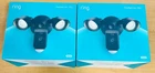 (2 Pack) Ring Floodlight Wired Plus Outdoor Surveillance Camera- Black New. Price: $289.99.