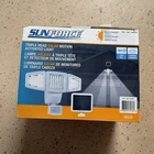 Sunforce Solar Panel Triple Head Motion Activated Security Light 1500 Lumens New. Price: $19.99.