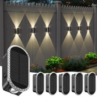 6 Pack Solar Fence Lights Outdoor, Rgbw Christmas 8-COLO... New. Price: $56.59.