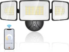 100W Smart Flood Light With 3 Adjustable Heads, Wifi & Alexa Control New. Price: $116.99.