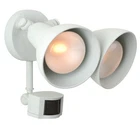 Craftmade Z402PM White Dual Head 2-LIGHT Flood With Motion Sensor New. Price: $100.80.