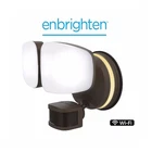 Enbrighten Dual-head 210 Smart Led Bronze 2500 Lumen Outdoor Security Light New. Price: $39.99.