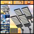 Jaynlt Outdoor Solar Flood Lights Motion Sensor Remote 4-PACK New. Price: $265.99.