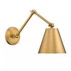 Z-lite 347S-RB Regent 1 Light 7.5 Inch Rubbed Brass Wall Sconce Open. Price: $138.56.