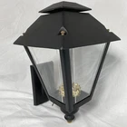 Adjusta-post Hi-impact Marlex Wall Bracket Lantern Black Vintage Style Read Open. Price: $58.98.