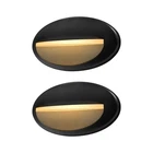 Gkoled 2-PACK Low Voltage Oval Riser Step Light, Landscape Stair Lights, 2W New. Price: $53.96.
