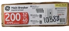 Ge Main Breaker 200A 32-SPACE 40-CIRCUIT Indoor Surface/flush Mount Value Pack New. Price: $199.99.