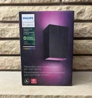 Philips Hue Resonate Wall Light Smart Control Rgb Led Black New. Price: $99.99.