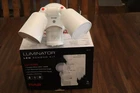 New Rab Lighting LU160W Luminator White Led Sensor 2 Head Flood. Price: $42.98.