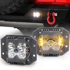 Flush Mount Led Pods, Combo Offroad Driving Lights With Separate Amber Solid/... New. Price: $88.18.