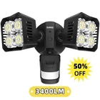 Sansi 30W Motion Sensor Led Security Lamp IP65 Waterproof Outdoor Garage Light New. Price: $25.99.