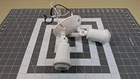 Patriot Lighting White Dual Head Outdoor Security Flood Fixture, All Metal Used. Price: $5.99.